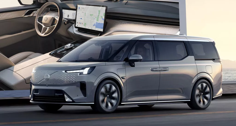 Minivan Volvo EM90 chạy điện sở hữu cabin mang lại cảm giác "như đang ở nhà"