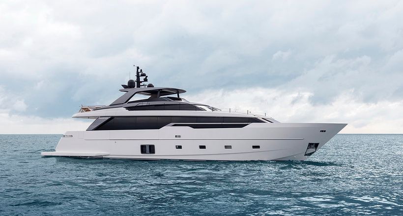 Simpson Marine kí hợp đồng Sanlorenzo SL96 Asymmetric đầu tiên