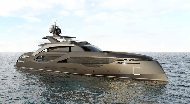 Yacht Moments giới thiệu concept siêu du thuyền với phần boong sau nổi độc đáo