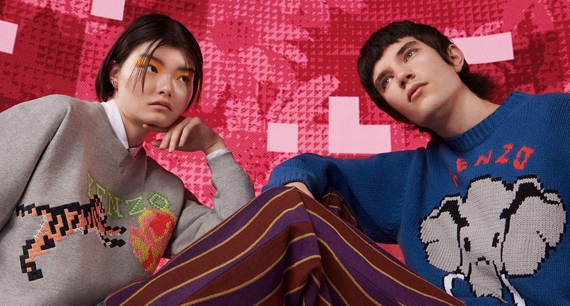 KENZO giới thiệu BST Xuân-Hè 2023 mangphong cách tuổi trẻ những năm 70-80