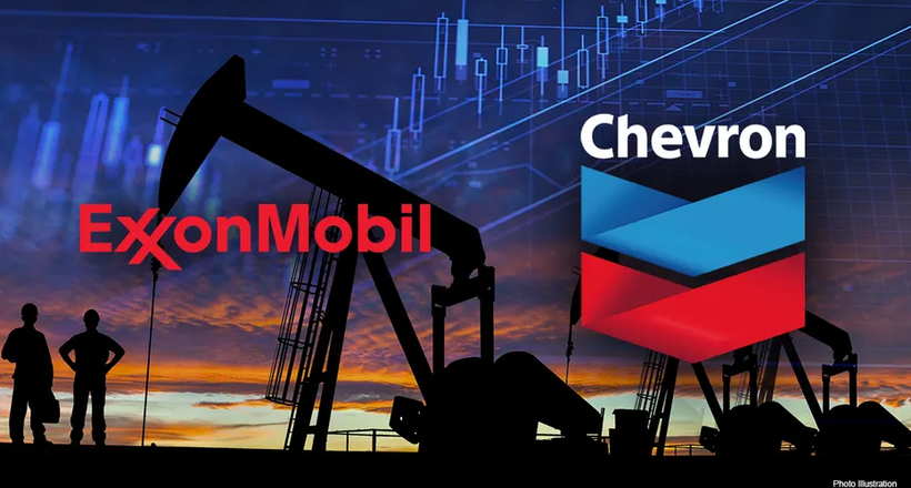 ExxonMobil và Chevron công bố mức tăng doanh thu mạnh mẽ trong quý I