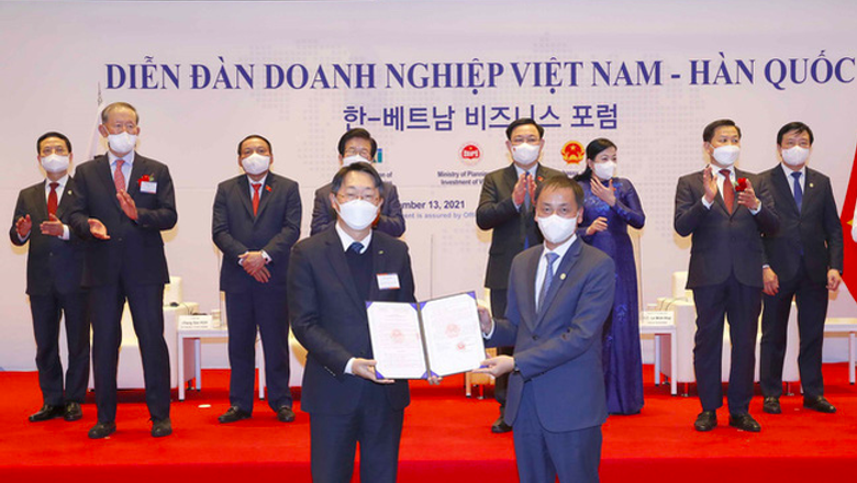 Nhiều tập đoàn Hàn Quốc cam kết sẽ đầu tư lâu dài tại thị trường Việt Nam