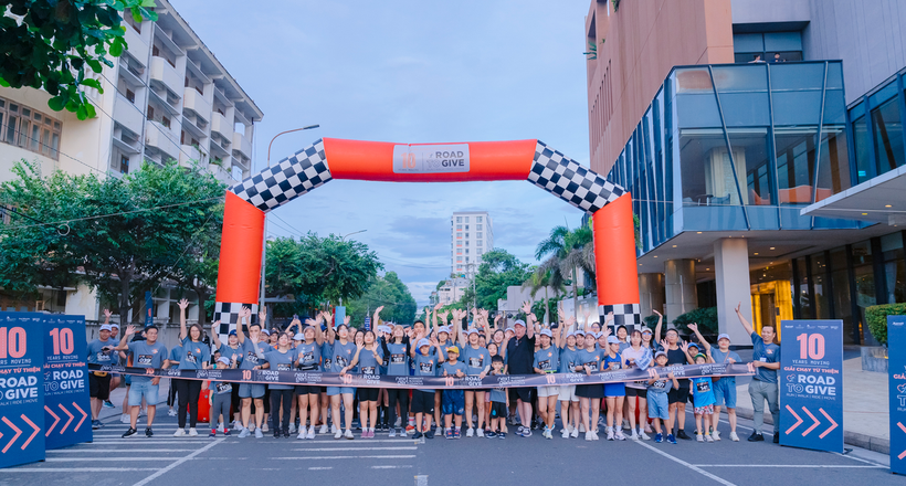 Giải chạy từ thiện Road to Give Nha Trang 2024 thành công tốt đẹp