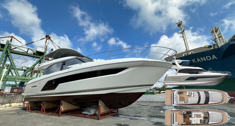 Vietyacht bàn giao chiếc du thuyền hạng sang Prestige 590 thứ 7 tại TP.HCM