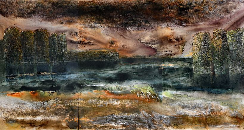 Ngạc nhiên với triển lãm cá nhân đầu tiên “Mùa Nước Nổi” của Ca Lê Thắng