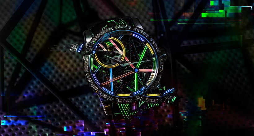 Roger Dubuis Excalibur Blacklight – Tái hiện một Hồng Kông rực rỡ trên cổ tay