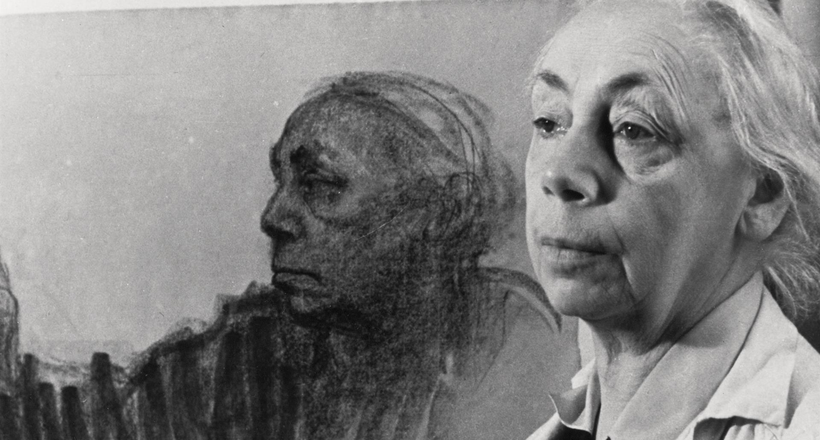 Käthe Kollwitz phản ánh hiện thực qua những tác phẩm in và tranh vẽ u buồn