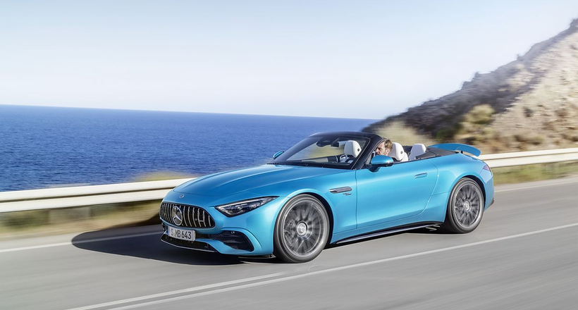 Mượn công nghệ từ giải F1, Mercedes-AMG SL43 'lấn sân' sang thị trường Hoa Kỳ