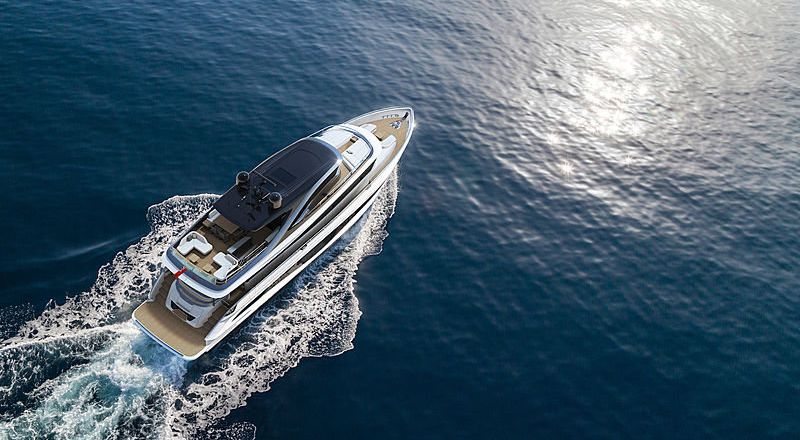 Princess Yachts bổ sung siêu du thuyền 25m vào đội hình Super Fly