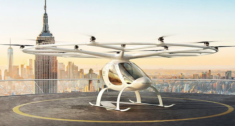 Dịch vụ taxi bay đầu tiên trên thế giới đã chính thức ra mắt