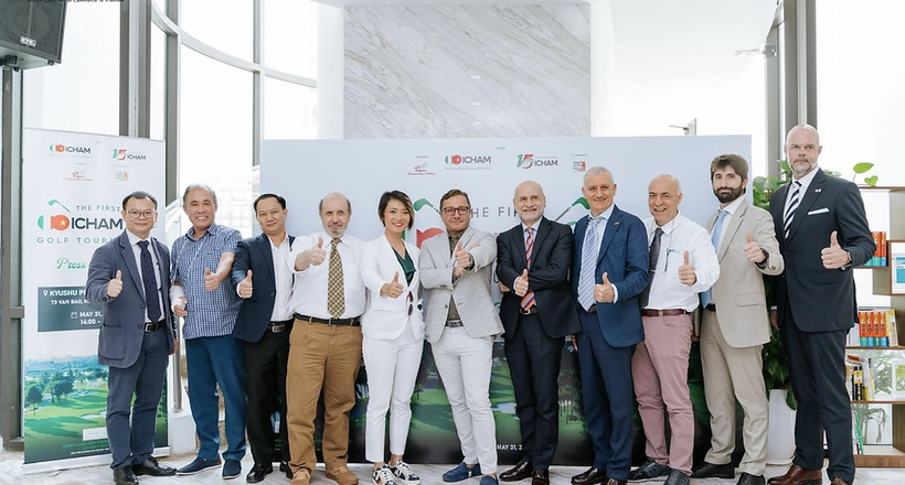 THE FIRST ICHAM CUP - Giải golf kỷ niệm năm 2023 ý nghĩa cho tình hữu nghị Việt - Ý