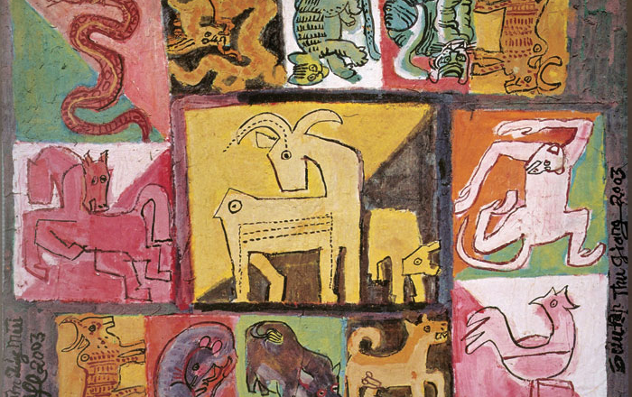 Triển lãm 199 bức tranh quý của Nguyễn Tư Nghiêm: “Tiếng thì thầm của cây đàn cổ”