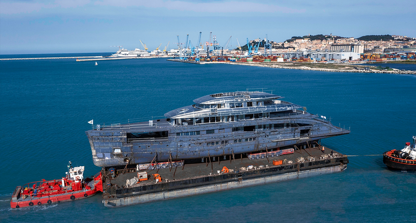 Đội ngũ CRN tất bật trong dự án mới nhất - M/Y 143-Project Maranello