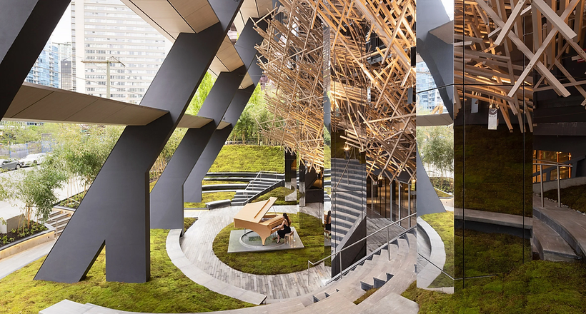 Alberni - Tòa nhà chọc trời đậm chất điêu khắc do huyền thoại Kengo Kuma thiết kế