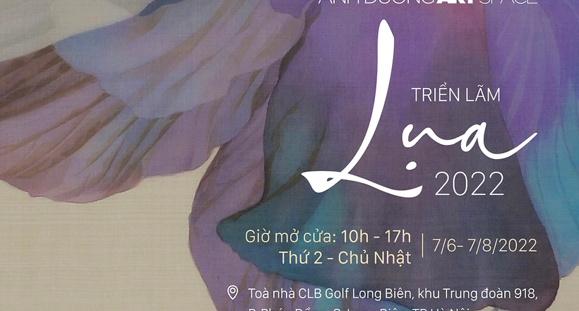 "LỤA 2022” với 5 gương mặt nghệ sĩ đương đại và những ngôn ngữ nghệ thuật mới