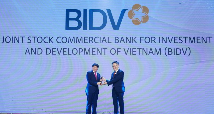 Giải thưởng “Nơi làm việc tốt nhất châu Á 2024” được trao cho ngân hàng BIDV