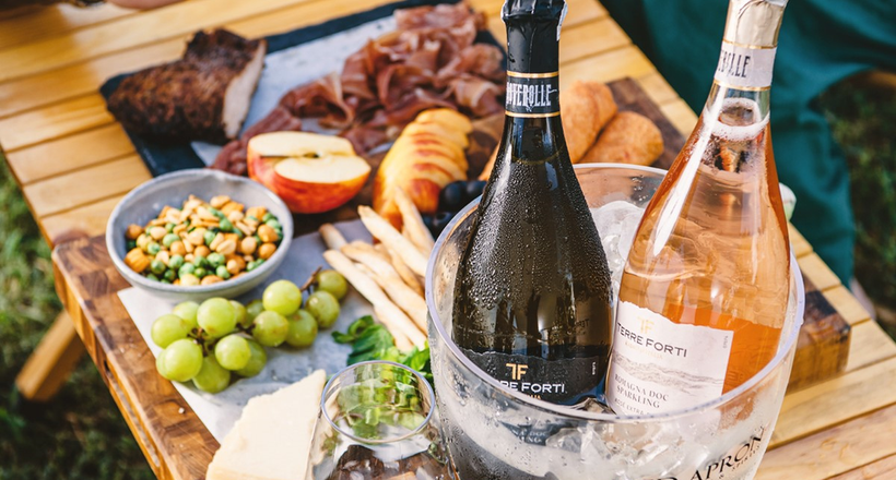 Trải nghiệm vị giác đậm chất Ý bên trong hương vị vang sủi Terre Forti Novebolle