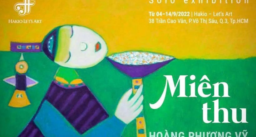 "Miên Thu” của họa sĩ Hoàng Phượng Vỹ - cuộc theo đuổi "nghệ thuật ngây thơ"