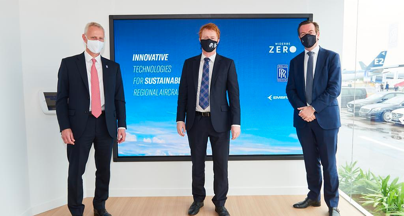Rolls-Royce, Embraer, Widerøe hợp tác nghiên cứu máy bay sử dụng nhiên liệu sạch