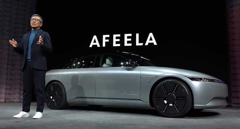 Hai thương hiệu Sony và Honda cùng cho ra mắt thương hiệu xe hơi mới