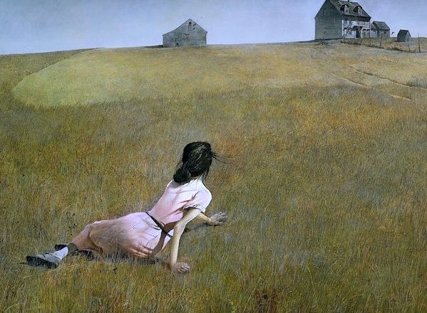 Họa sĩ Andrew Wyeth cùng bức tranh nổi tiếng “Thế giới của Christina" (1948)