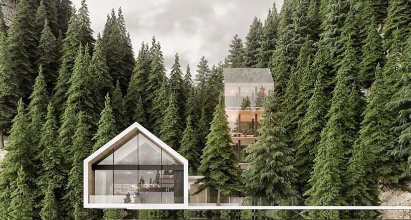 Những thiết kế nhà đương đại giữa lòng thiên nhiên hùng vĩ