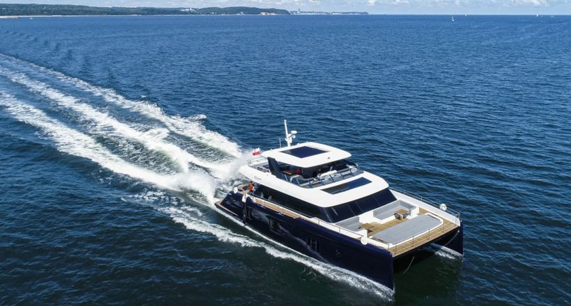 Du thuyền 80 Sunreef Power đầu tiên tại châu Á đã cập bến Trung Quốc