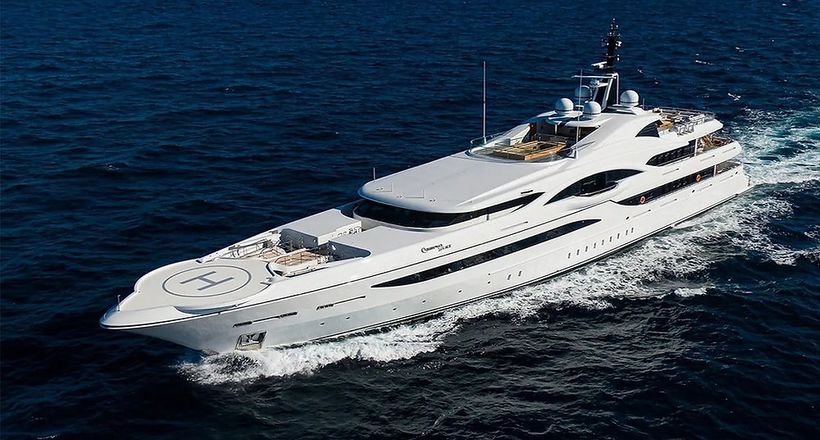 Quantum of Solace - Siêu du thuyền 72,6 mét với vẻ đẹp thanh lịch và mạnh mẽ