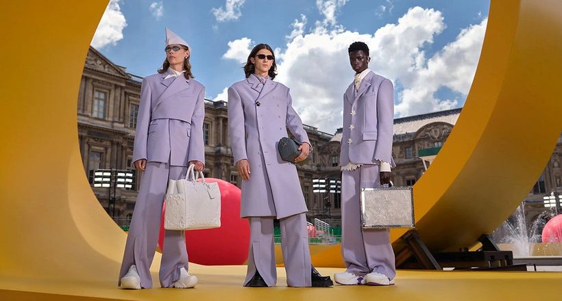 BST Louis Vuitton Xuân Hè Nam 2023 - Khúc hoan ca thời ấu thơ tinh nghịch