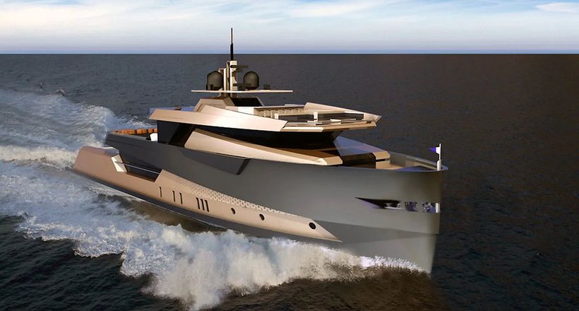 Tetrosomus 45 - Concept siêu du thuyền lấy cảm hứng từ sinh vật dưới lòng đại dương