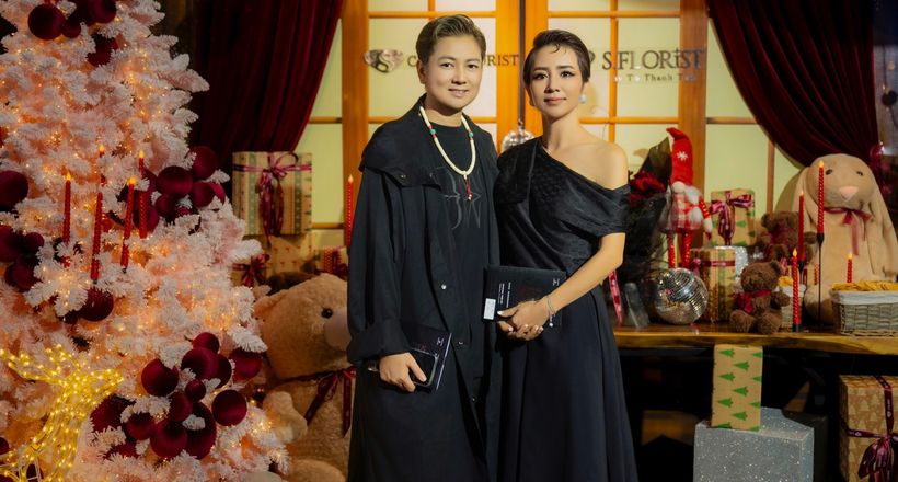 Thuý Hiền, Thuý Vinh cùng nhau xuất hiện tại Tuần lễ thời trang