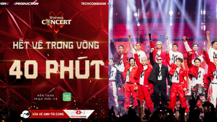 Concert Anh Trai Vượt Ngàn Chông Gai 2024 Day 2 cháy vé sau 40 phút mở bán