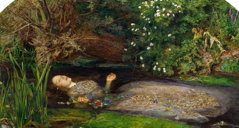 “Ophelia” của John Everett Millais: Nỗi buồn man mác ẩn sau vẻ đẹp mong manh