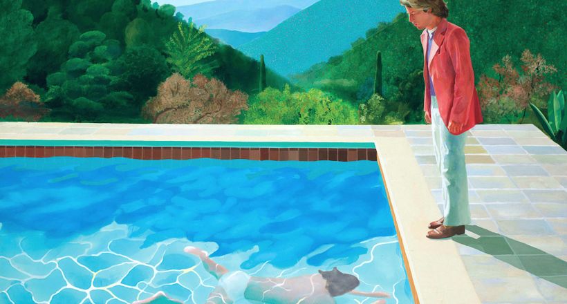 Những tác phẩm nghệ thuật mang tính biểu tượng của danh họa David Hockney