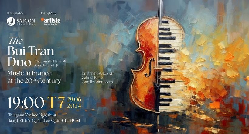 Saigon Classical mang đến những trải nghiệm âm nhạc đầy cảm xúc trong tháng 6-7