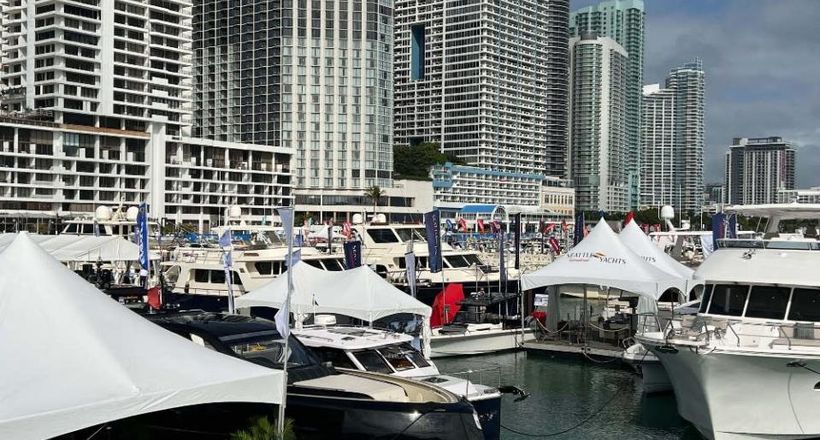Triển lãm Du thuyền Quốc tế Miami 2022 thành công lớn với hơn 100.000 khách tham quan