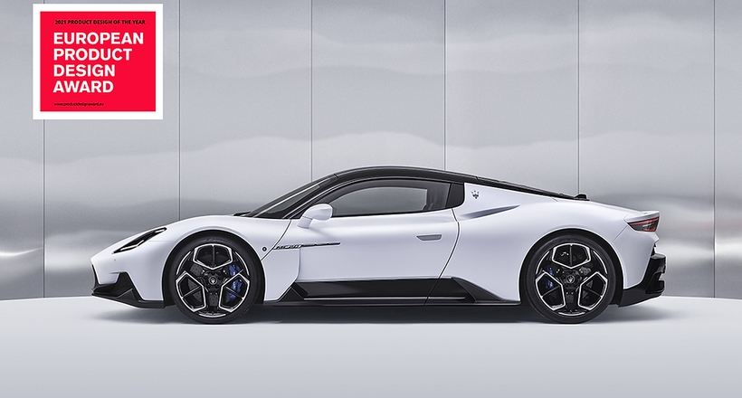 Giải Product Design of the Year danh giá gọi tên MC20 - siêu xe thể thao mới của Maserati
