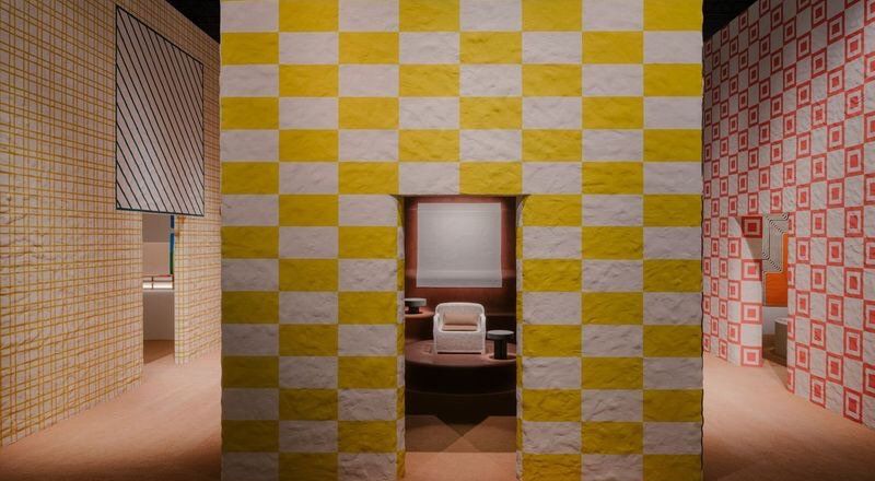 Nội thất Hermès tôn vinh sự thô mộc tự nhiên tại Milan Design Week