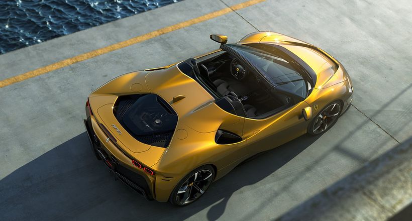 Diện kiến SF90 Spider - xe mui trần hybrid mạnh mẽ nhất của Ferrari