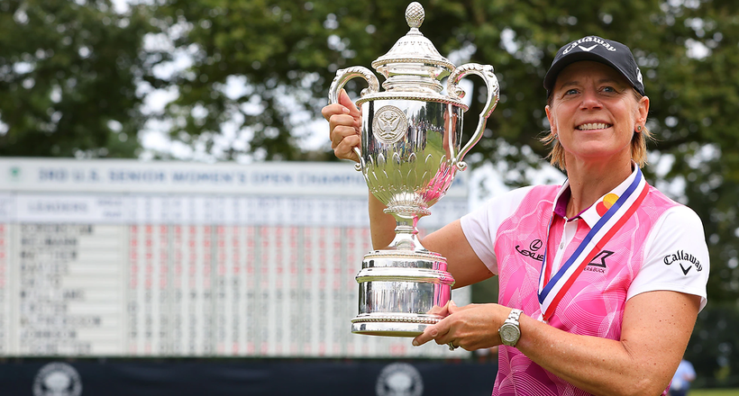 Golfer Annika Sorenstam là minh chứng cho tài năng vượt thời gian