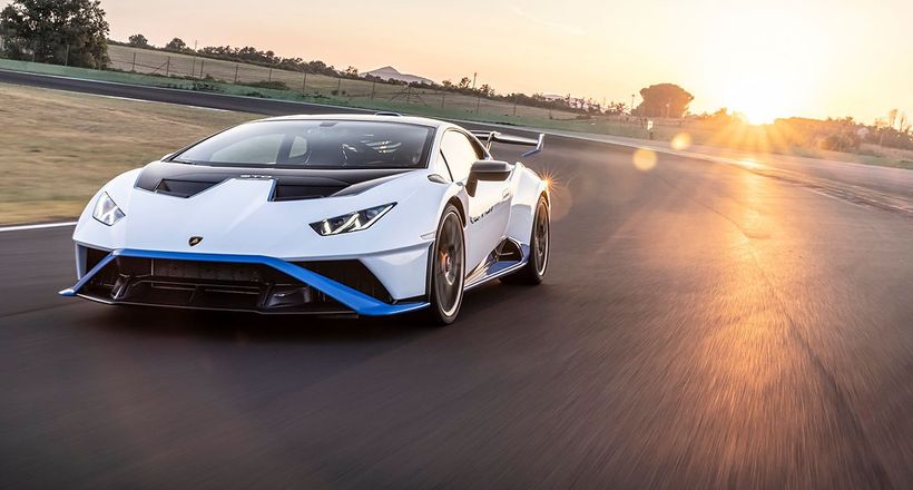 Lamborghini Huracán STO trở thành siêu sao đường đua ACI Vallelunga