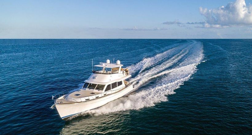 Grand Banks 54 đại diện hãng du thuyền từ Malaysia tại Cannes