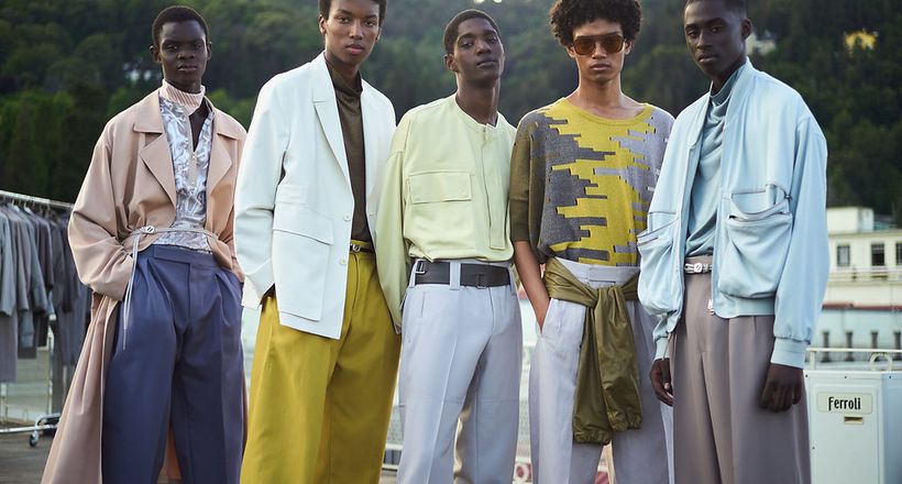 E. Zegna Xuân Hè 2021: Khi thiên nhiên-máy móc-con người hòa quyện