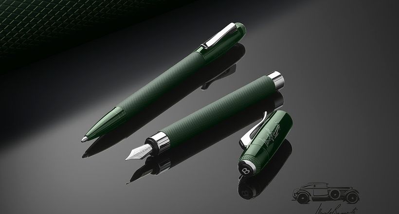 Bộ sưu tập bút độc đáo tri ân huyền thoại hãng Bentley - Woolf Barnato