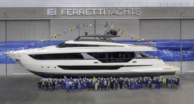 Ferretti Yachts chính thức trình làng mẫu du thuyền đầu bảng mới