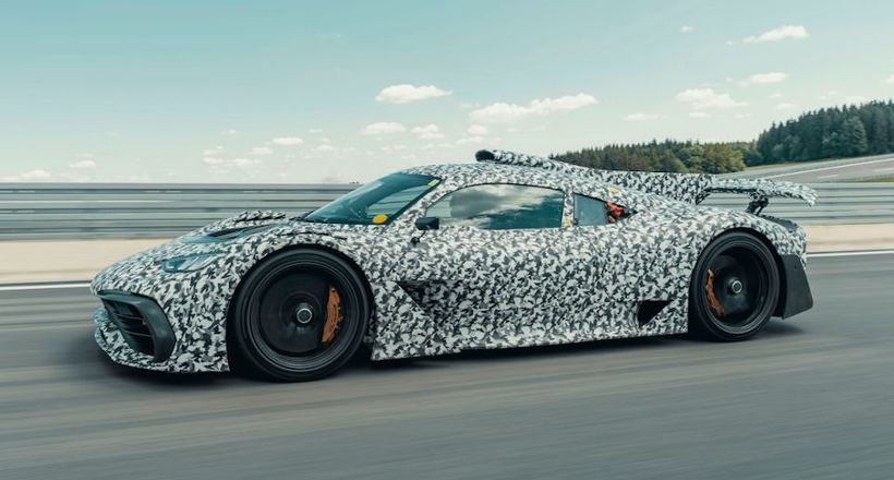 Mercedes-AMG cho thử nghiệm siêu xe động cơ 1.000 mã lực