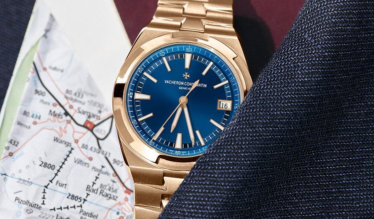 Overseas Self-winding phiên bản vàng hồng độc đáo và sang trọng