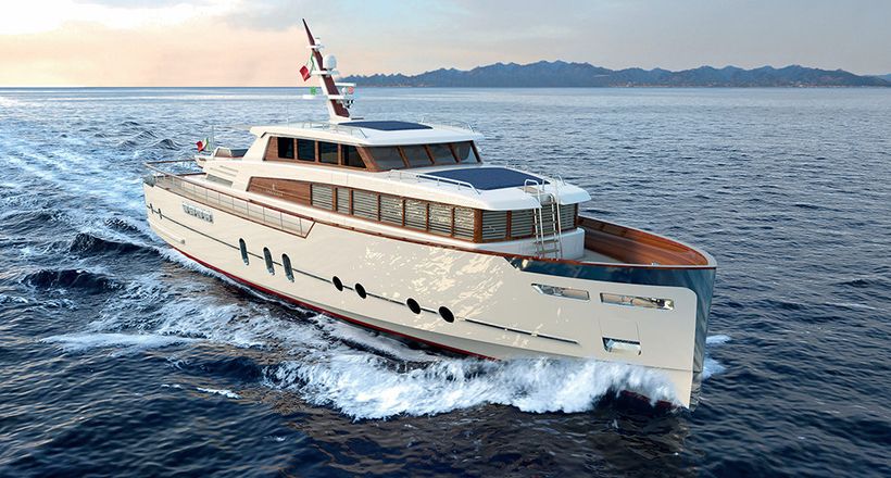 Codecasa Yachts hé lộ mẫu du thuyền mới với vẻ đẹp hoài cổ