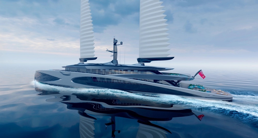 Amplitude - Concept độc lạ với khả năng chuyển đổi giữa hai dạng du thuyền khác nhau