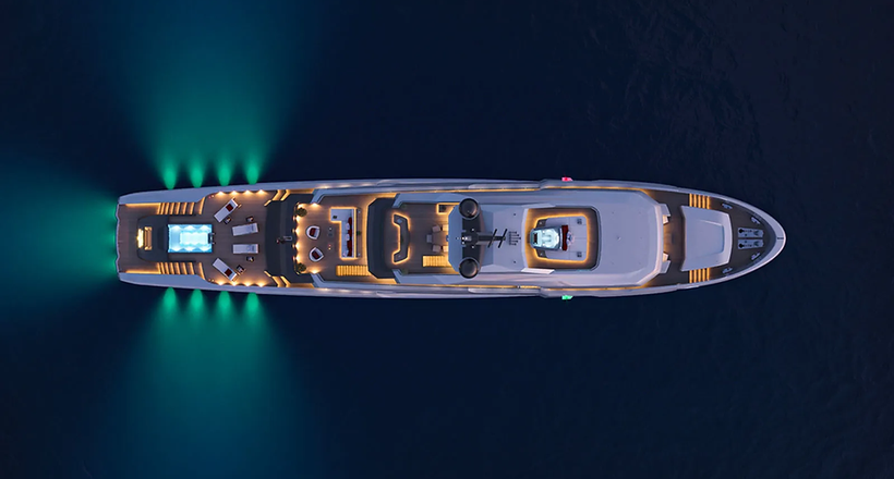 Siêu du thuyền ​​thám hiểm T500 Tethys - sự kết hợp hài hòa giữa siêu tưởng và thực tế